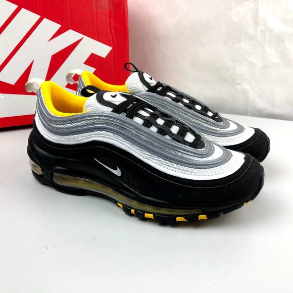 Nike Air Max 97 Casual Shoes GS 921522-005 Black - Picture 4 of 8